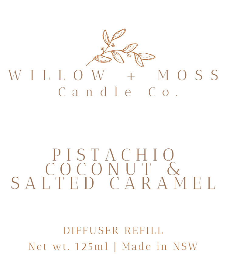 Pistachio & Salted Caramel Diffuser Refill