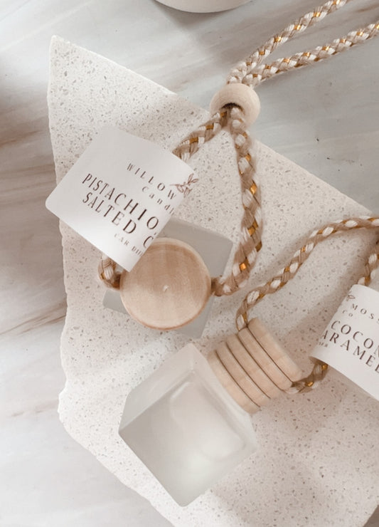 Pistachio, Coconut & Salted Caramel Car Diffuser