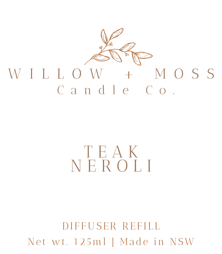 Teak Neroli Diffuser Refill